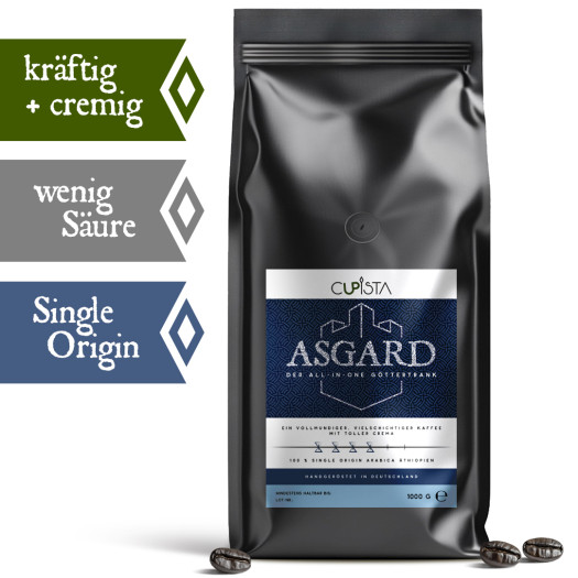 Cupista´s Asgard Filterkaffee 1000g Cupista´s Asgard Filterkaffee 1000g